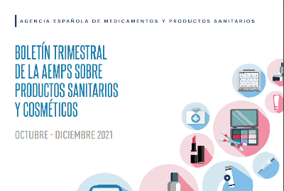 Novedades del Boletín trimestral de la AEMPS sobre productos sanitarios y cosméticos